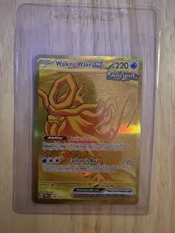 Pokemon Prismatic Evolutions - WALKING WAKE EX - GOLD HYPER RARE - 178/131 - NM - Image 1