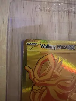 Pokemon Prismatic Evolutions - WALKING WAKE EX - GOLD HYPER RARE - 178/131 - NM - Image 2