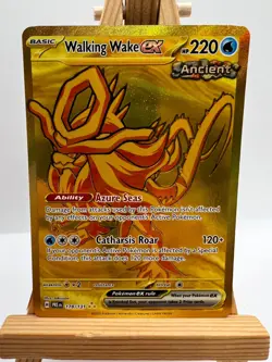 Pokemon Prismatic Evolutions - 178/131 Walking Wake ex - Hyper Rare - NM/M - Image 1