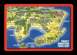 Charizard Trainer 000 Bandai Carddass Town Map Pokemon Japanese ~ LP - Image 2