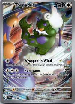 Tornadus - SVP210 - Pokemon Scarlet & Violet Promo Holo NM - Image 1