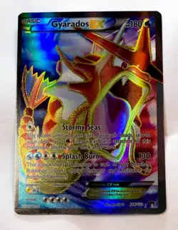Pokemon TCG Gyarados EX 114/122 BREAKpoint Ultra Rare Full Art Holo NM - Image 2