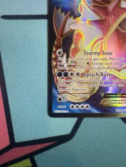 Gyarados EX Full Art Holo Ultra Rare 114/122 XY-Breakpoint Pokemon TCG - Image 4
