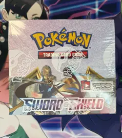 Pokemon TCG: Sword and Shield BASE SET Booster Box Factory Sealed - Image 1