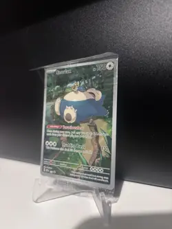 Pokemon Card Snorlax SVP 051 Scarlet & Violet 151 BLACK STAR PROMO NM Sealed - Image 3
