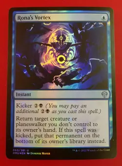 1x Rona's Vortex | FOIL | Dominaria United | MTG Magic Cards - Image 1