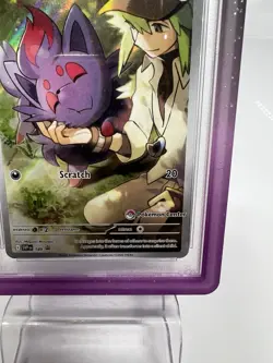 2025 POKEMON JOURNEY TOGETHER POKEMON CENTER ETB PROMO #189 N'S ZORUA PSA 10 - Image 2