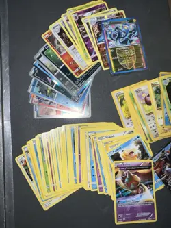 Huge Box Pokemon Card Collection Lot Full Arts Holos TCG Vintage Tomy And Snorla - Image 5