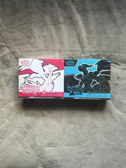 Pokemon Black Bolt and White Flare Pokemon Center Elite Trainer Box New & Sealed - Image 1