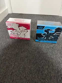 Pokemon Black Bolt and White Flare Pokemon Center ETB Sealed Elite Trainer Box - Image 1