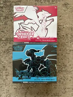 Pokemon Black Bolt And White Flare Pokemon Center Elite Trainer Box PKC ETB✅ - Image 1