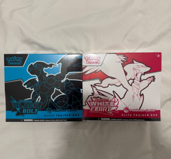Pokemon Black Bolt and White Flare Pokemon Center ETB Sealed Elite Trainer Box - Image 1