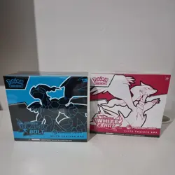 Pokemon TCG Black Bolt And White Flare Pokemon Center Elite Trainer Box PKC ETB - Image 1
