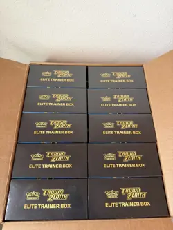 Pokemon TCG Crown Zenith Elite Trainer Box ETB Factory Sealed - Image 2