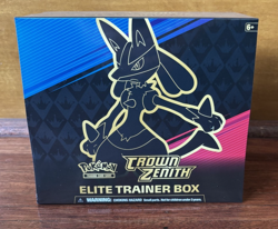 Pokemon TCG Crown Zenith Elite Trainer Box SEALED NEW ETB - Image 1