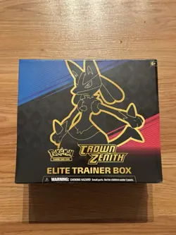 POKEMON Crown Zenith Elite Trainer Box ETB NEW Factory Sealed *DENTED BOX* - Image 1
