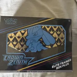 Pokemon Center Elite Trainer Box Plus ETB: Crown Zenith Sealed - Image 1