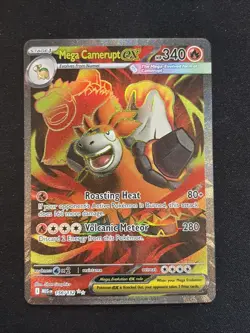 Mega Camerupt EX 156/132 - Mega Evolutions - Ultra Rare - NM - Pokemon TCG - Image 1