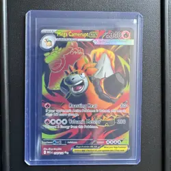 Mega Camerupt EX 156/132 - Mega Evolutions - Ultra Rare - NM - Pokemon TCG - Image 1