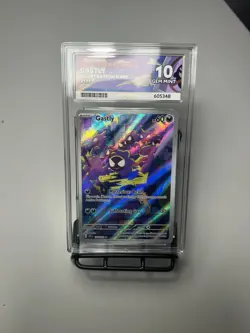 Pokemon TCG Illustration Rare Gastly 177/162 Temporal Forces ACE10 Gem Mint - Image 1