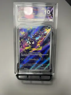 Pokemon TCG Illustration Rare Gastly 177/162 Temporal Forces ACE10 Gem Mint - Image 2