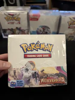 Pokemon Paldea Evolved Booster Box (36 Packs) - New & Sealed - Image 1