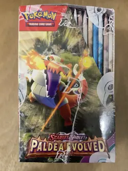 Pokemon TCG Scarlet & Violet Paldea Evolved Booster Box 36 Packs NEW/Sealed - Image 5