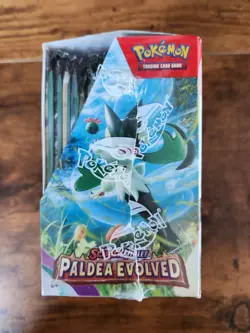 Pokemon Paldea Evolved Booster Box (36 Packs) - New & Sealed - Image 2