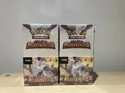 Pokemon Paldea Evolved Half Booster Box x2 - 36 Packs Total - Brand New & Sealed - Image 1