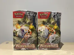 Pokemon Paldea Evolved Half Booster Box x2 - 36 Packs Total - Brand New & Sealed - Image 4