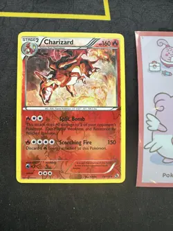 Pokemon Card Charizard 19/113 Reverse Holo Rare Legendary Treasures 249💎NM💎 - Image 1