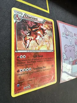 Pokemon Card Charizard 19/113 Reverse Holo Rare Legendary Treasures 249💎NM💎 - Image 2