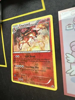 Pokemon Card Charizard 19/113 Reverse Holo Rare Legendary Treasures 249💎NM💎 - Image 3