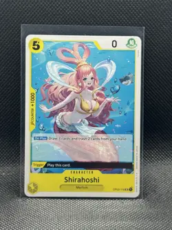 EXACT CARD PICTURED Shirahoshi OP03-116 PRB01 One Piece TCG Non-Foil - Image 1