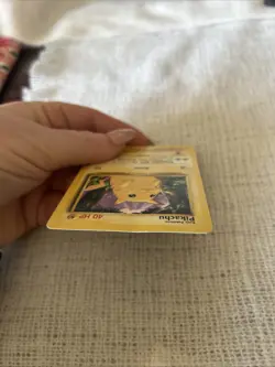 Pokemon Pikachu TCG Base Set Unlimited Common Card 58/102 - Image 4