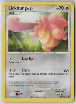 Lickitung 39/100 Pokemon TCG Majestic Dawn Card Lightly Played (LP) 1 - Image 1