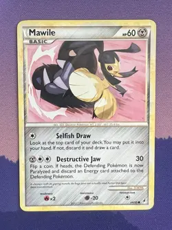 2011 Call of Legends Set Pokemon Card 064 Mawile MP - Image 1