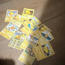 Pokemon TCG Lot with Pikachu & Raichu Cards Nintendo English x12 - Image 1