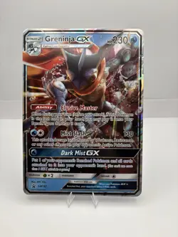 Pokemon TCG Greninja GX Detective Pikachu SM197 Promo Card - Image 1