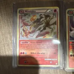 Pokemon TCG HS-Triumphant Lot with Ninetales Holo Cards x3 (2010) - Image 2