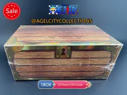 One Piece CCG TCG Premium Treasure 20 pack Booster Box Luffy Nami Card Game New - Image 1