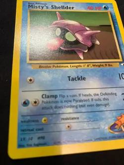 MISTY'S SHELLDER - 089/132 - GYM HEROES - POKEMON CARD - LP - Image 2