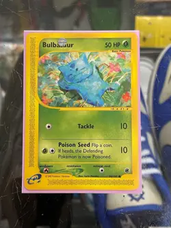 Pokemon Expedition 94/165 Bulbasaur Card RARE VTG COLLECT SET BUILDER - Image 1