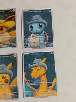 6 Pokemon x Van Gogh Black Star Promo ACG Art Card - read description - Image 4