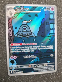 pokemon cards Dusclops full illustration mint condition - Image 2