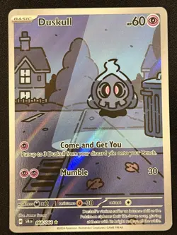 Pokemon TCG Duskull Illustration Rare Card Shrouded Fable 068/064 - Image 1
