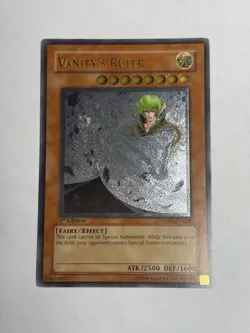 Vanity's Ruler CDIP-EN024 Ultimate Rare 1st Edition Yu-Gi-Oh LP - Image 1