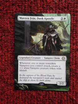 Mavren Fein Dusk Apostle MTG The Lost Caverns of Ixalan Hand Painted Altered Art - Image 2