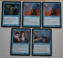 MTG Lot Stormscape Master, 2x Voidmage Prodigy, Willbender Riptide Entrancer - Image 2