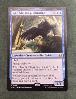 MTG Avatar The Last Air Bender Wan Shi Tong, Librarian M 0078 Non-Foil NM - Image 2